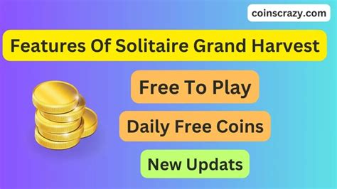 Solitaire Grand Harvest Free Coins – Daily free coins SGH.